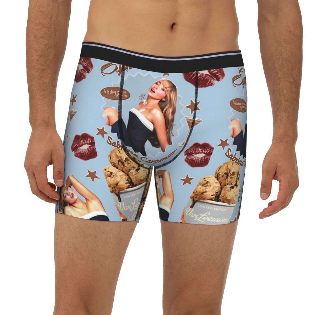 Boxer Shorts Modal - Sabrina Carpenter Espresso Lange Boxer-Unterhose, kurze