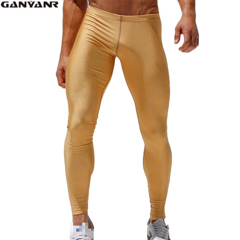 Compression Long Pant - GANYANR Marke Männer Jogginghose Sport Voller