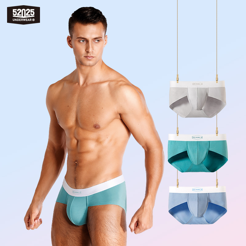 Multi Pack Underwear - 52025 Herren Modal-Slips (3er-Pack) – Seidig