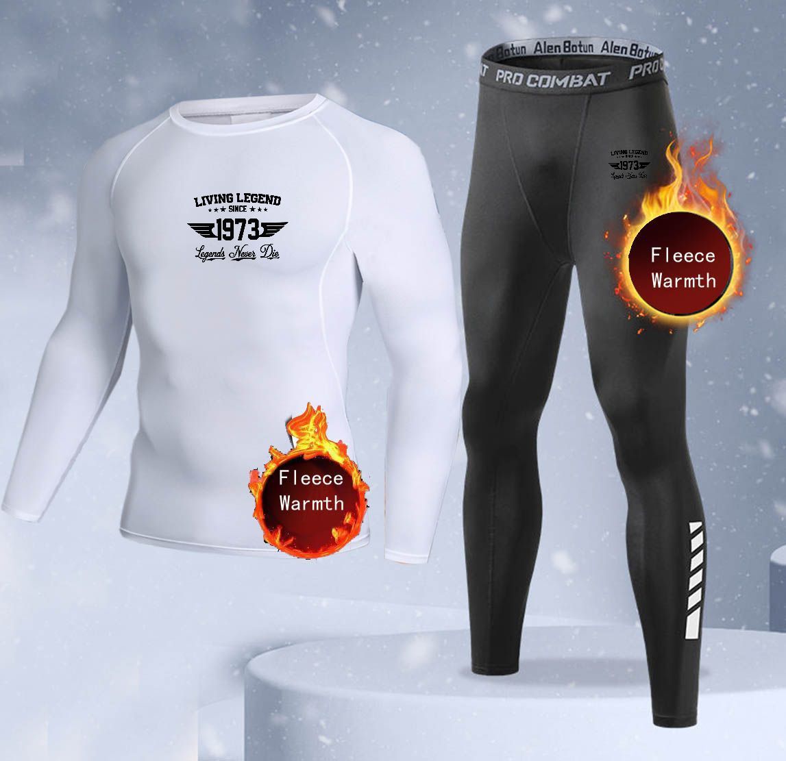 Neues 2-teiliges Winter-Wärme- – Thermal Long John Bewertung und Preis
