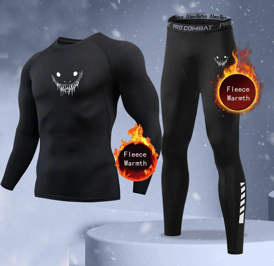 Neues 2-teiliges Winter-Wärme- – Thermal Long John Bewertung und Preis