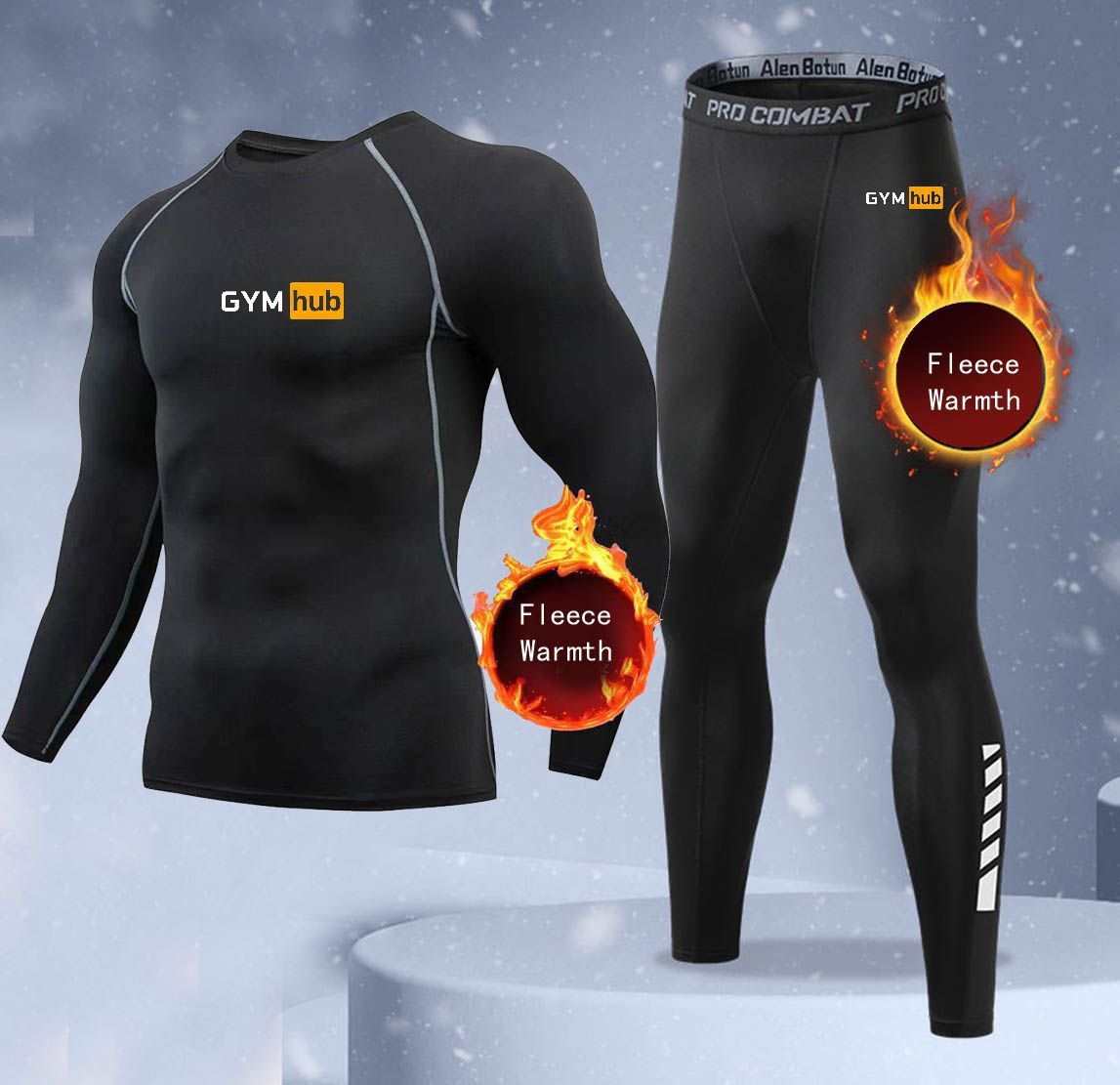 Neues 2-teiliges Winter-Wärme- – Thermal Long John Bewertung und Preis