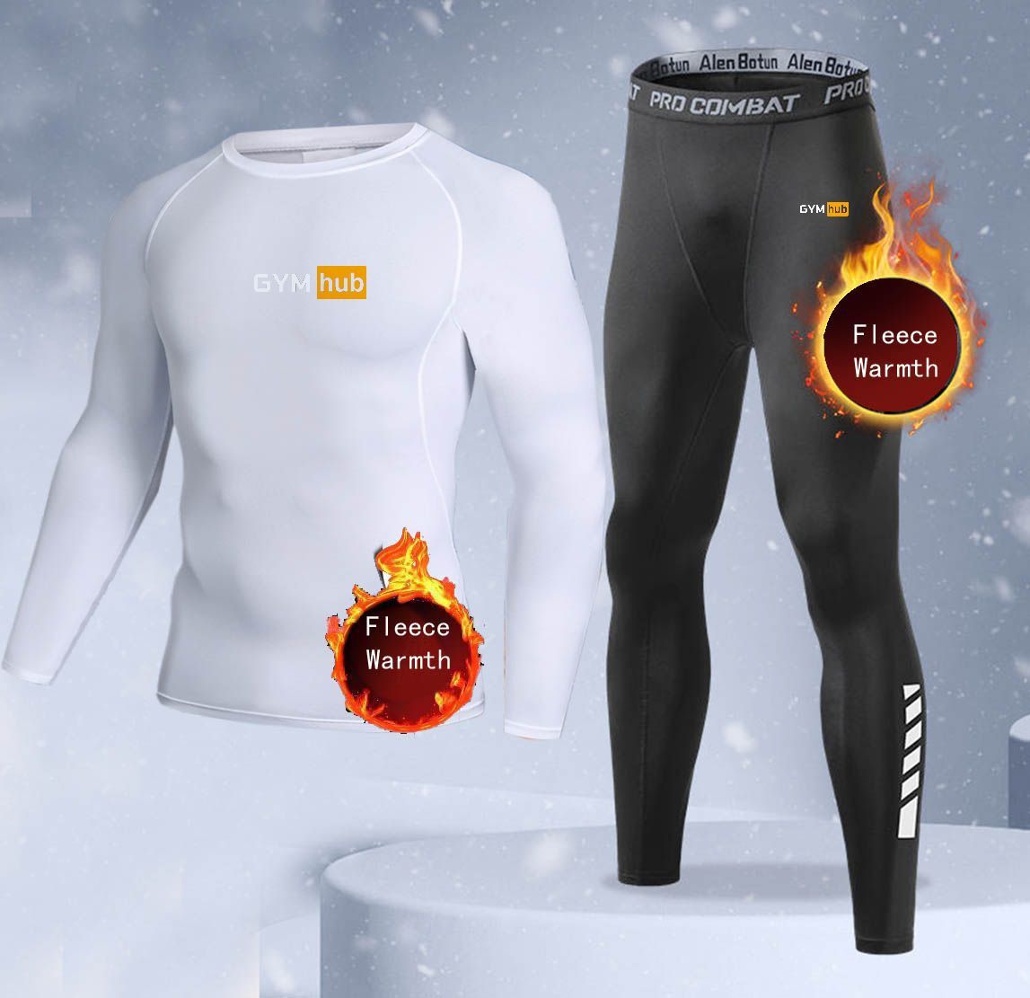 Neues 2-teiliges Winter-Wärme- – Thermal Long John Bewertung und Preis