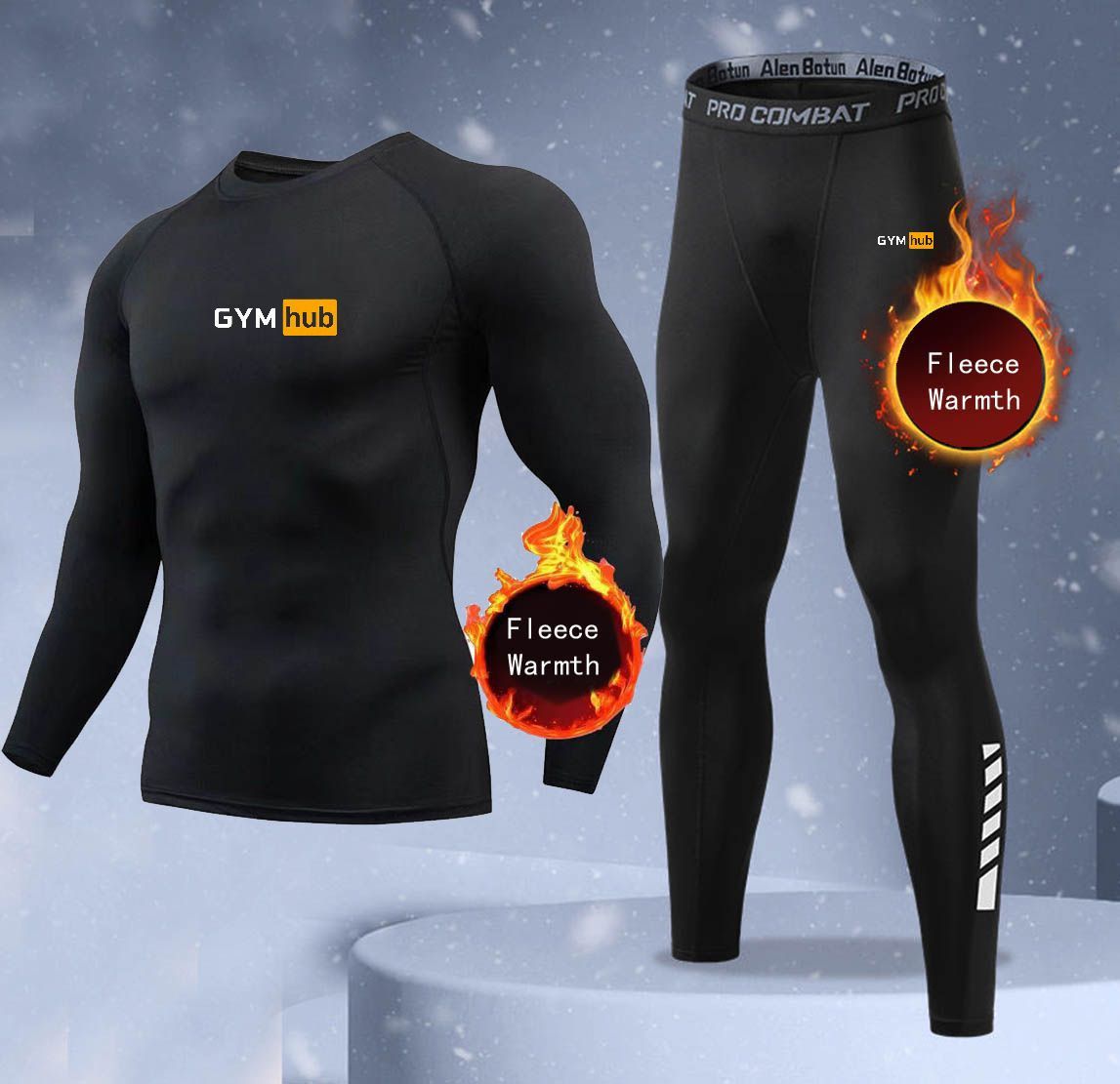 Neues 2-teiliges Winter-Wärme- – Thermal Long John Bewertung und Preis