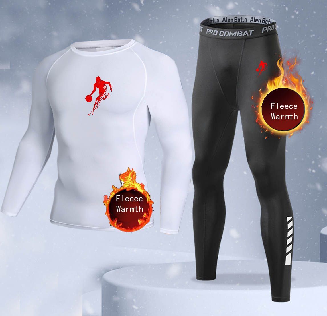 Neues 2-teiliges Winter-Wärme- – Thermal Long John Bewertung und Preis