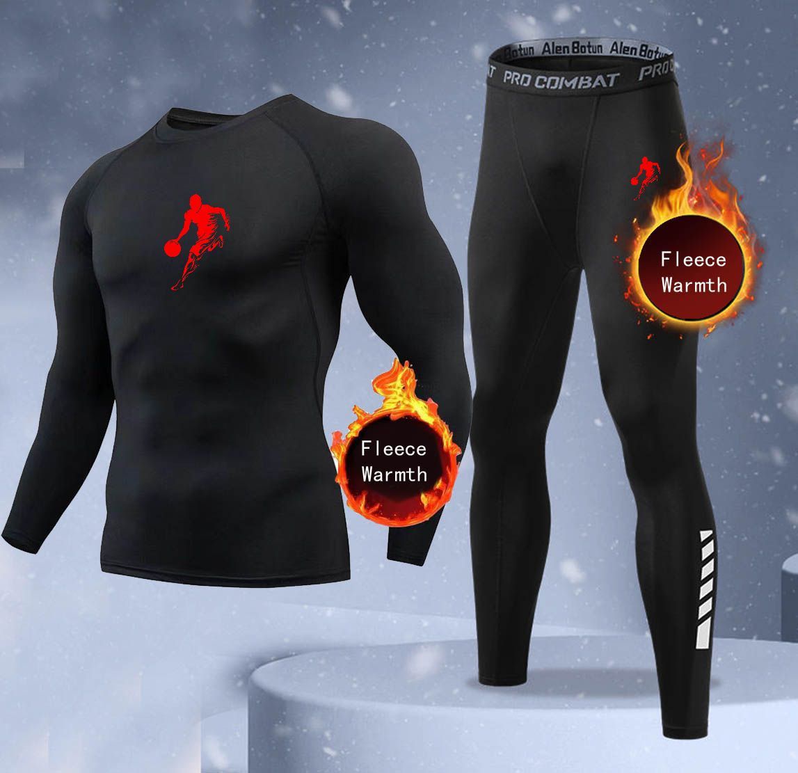 Neues 2-teiliges Winter-Wärme- – Thermal Long John Bewertung und Preis