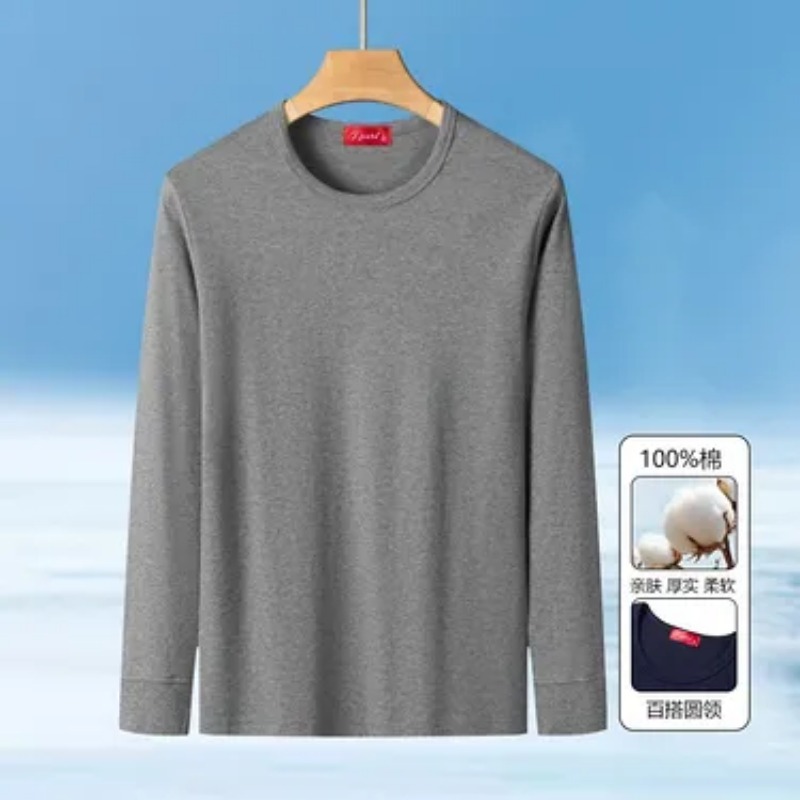Herren-T-Shirt mit Rundhalsaus – Undershirt Crew Neck Bewertung und Preis