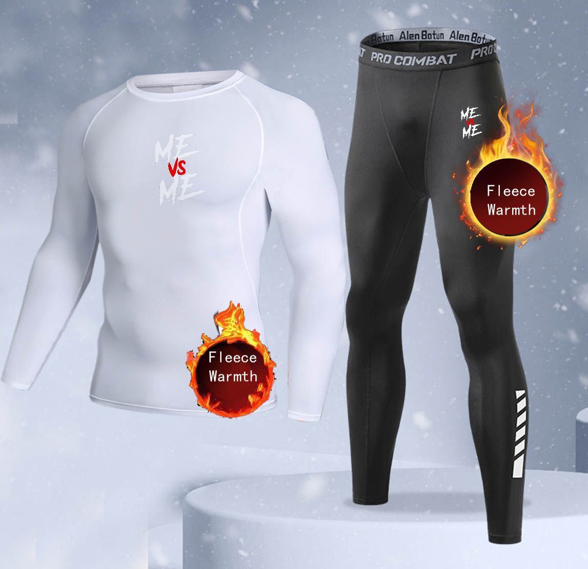 Neues 2-teiliges Winter-Wärme- – Thermal Long John Bewertung und Preis