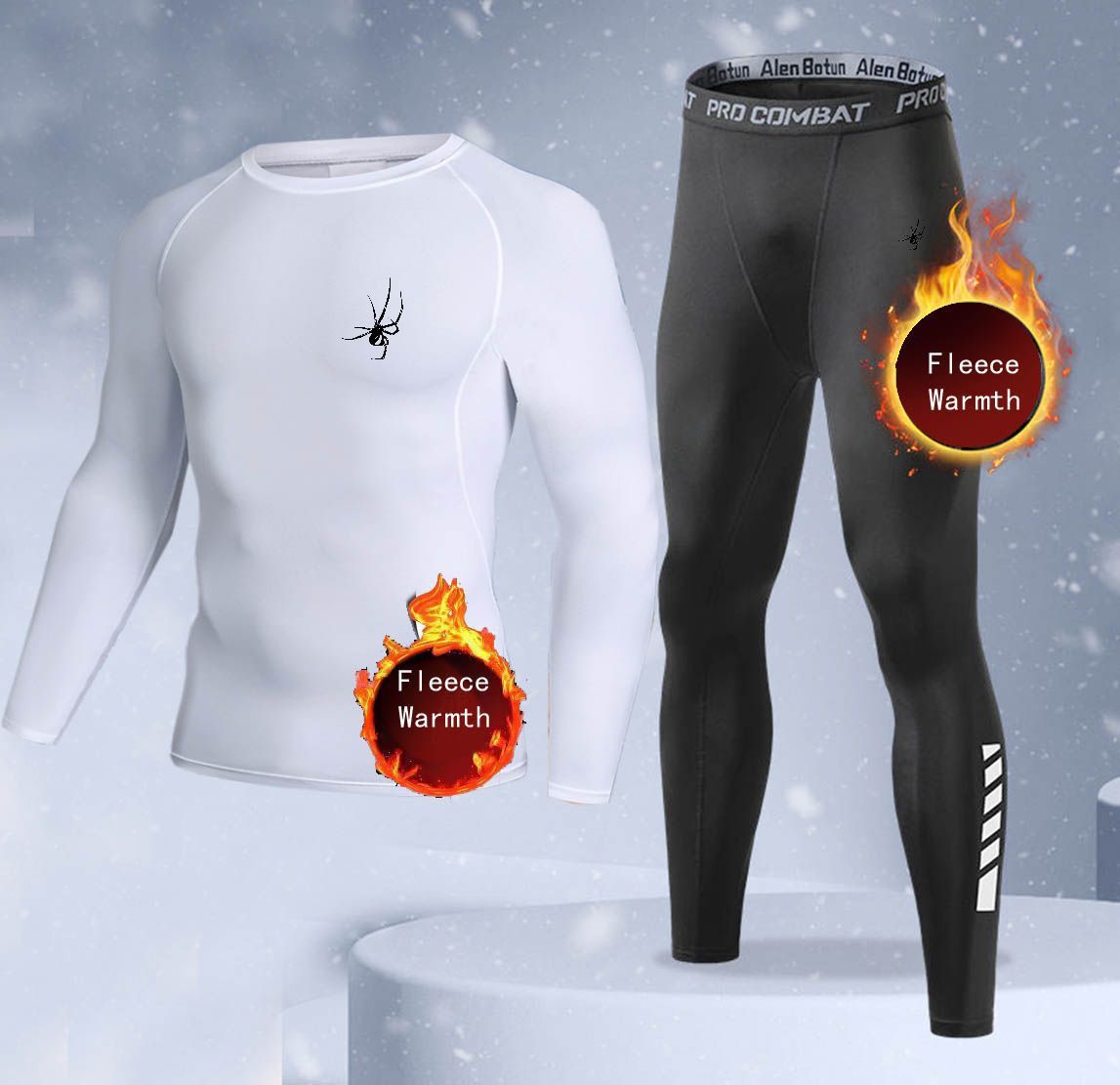 Neues 2-teiliges Winter-Wärme- – Thermal Long John Bewertung und Preis