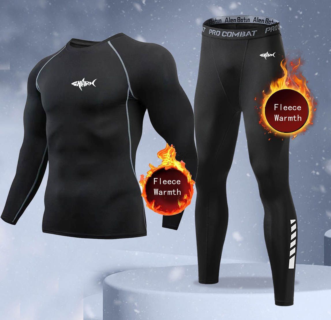 Neues 2-teiliges Winter-Wärme- – Thermal Long John Bewertung und Preis