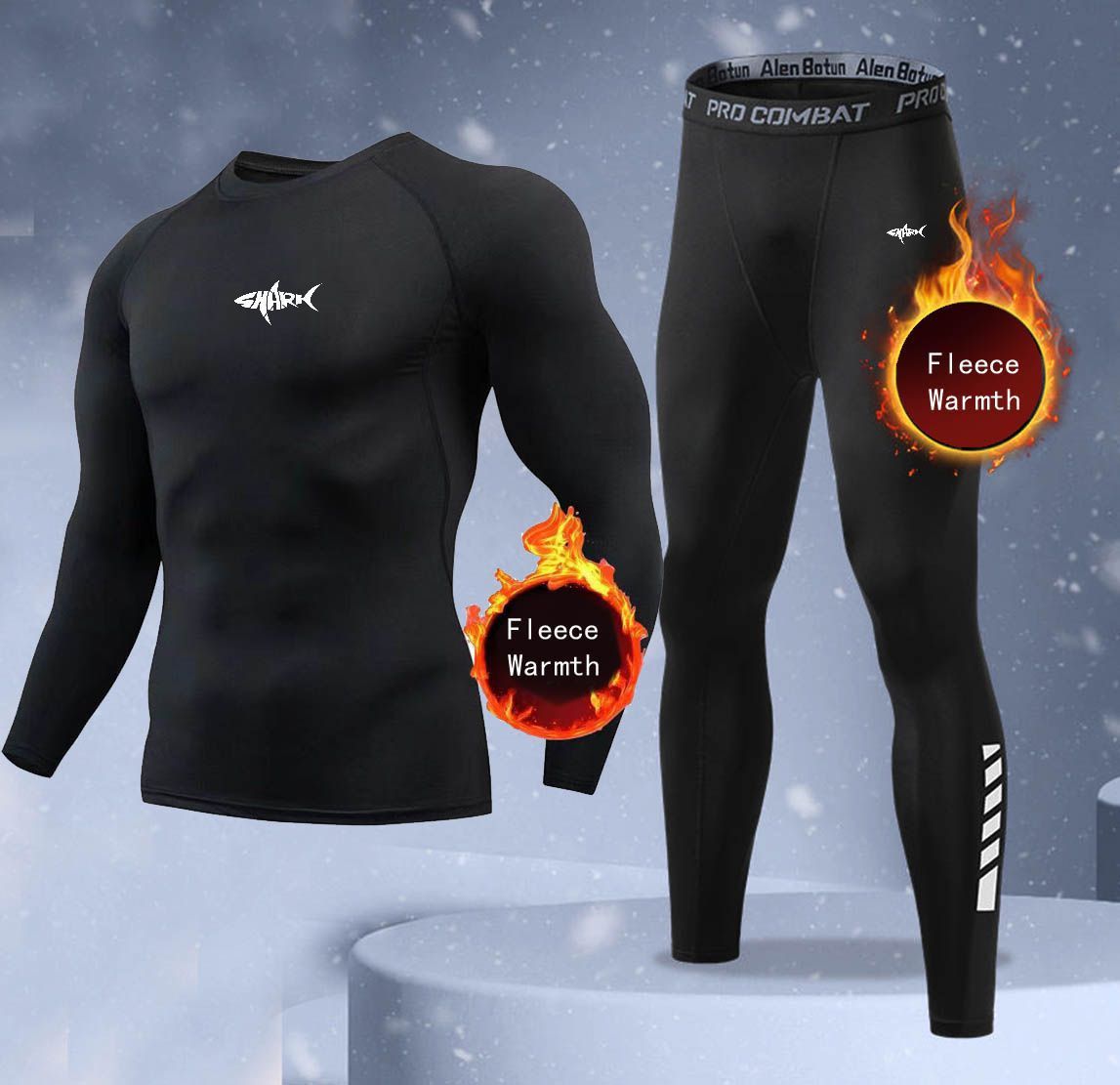 Neues 2-teiliges Winter-Wärme- – Thermal Long John Bewertung und Preis